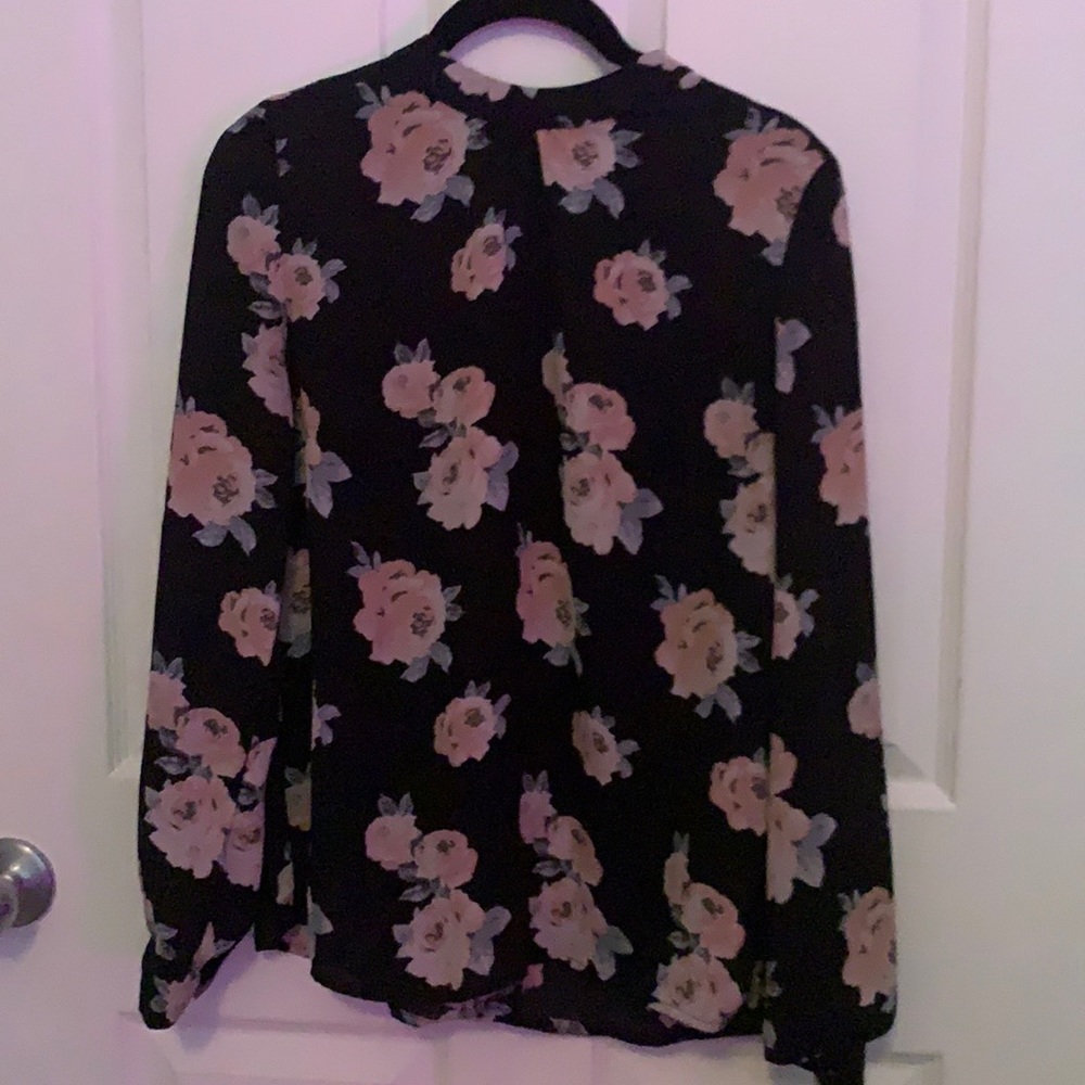 Floral shirt blouse